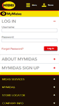 Mobile Screenshot of mymidas.com
